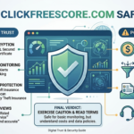 is clickfreescore.com safe