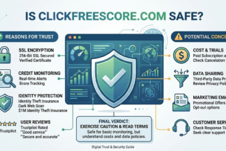 is clickfreescore.com safe